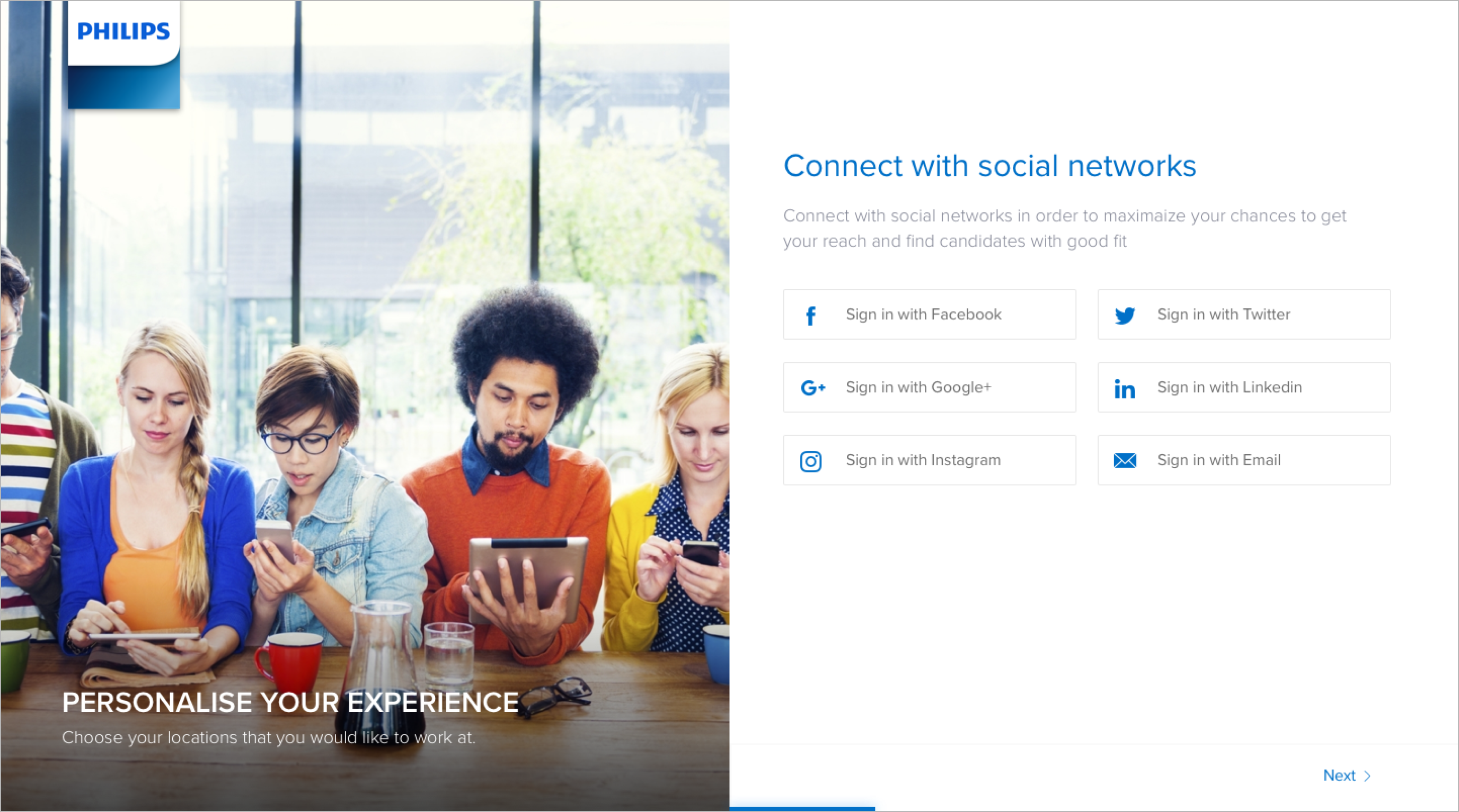 Internal Mobility onboarding screen 3